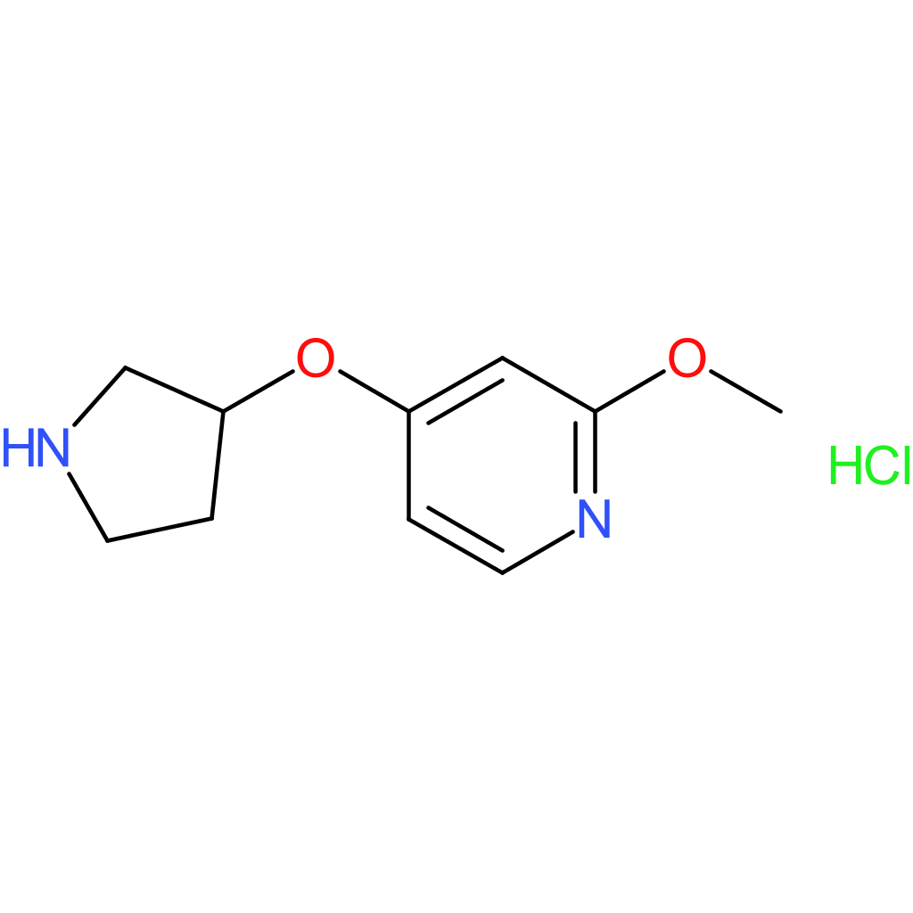 2-Methoxy-4-(pyrrolidin-3-yloxy)pyridine hydrochloride