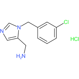 [1-(3-Chlorobenzyl)-1H-imidazol-5-yl]methanamine hydrochloride