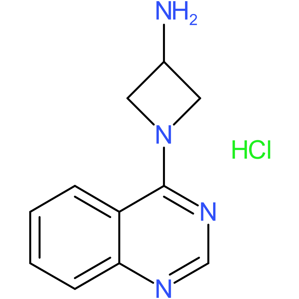 1-(Quinazolin-4-yl)azetidin-3-amine hydrochloride