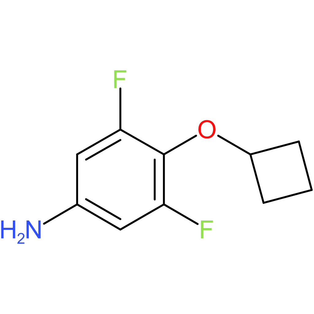 4-Cyclobutoxy-3,5-difluorobenzenamine