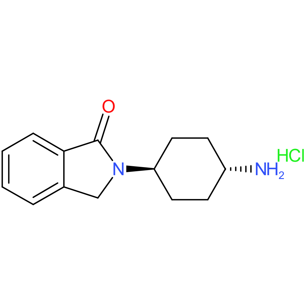 2-[(1R*,4R*)-4-Aminocyclohexyl]isoindolin-1-one hydrochloride