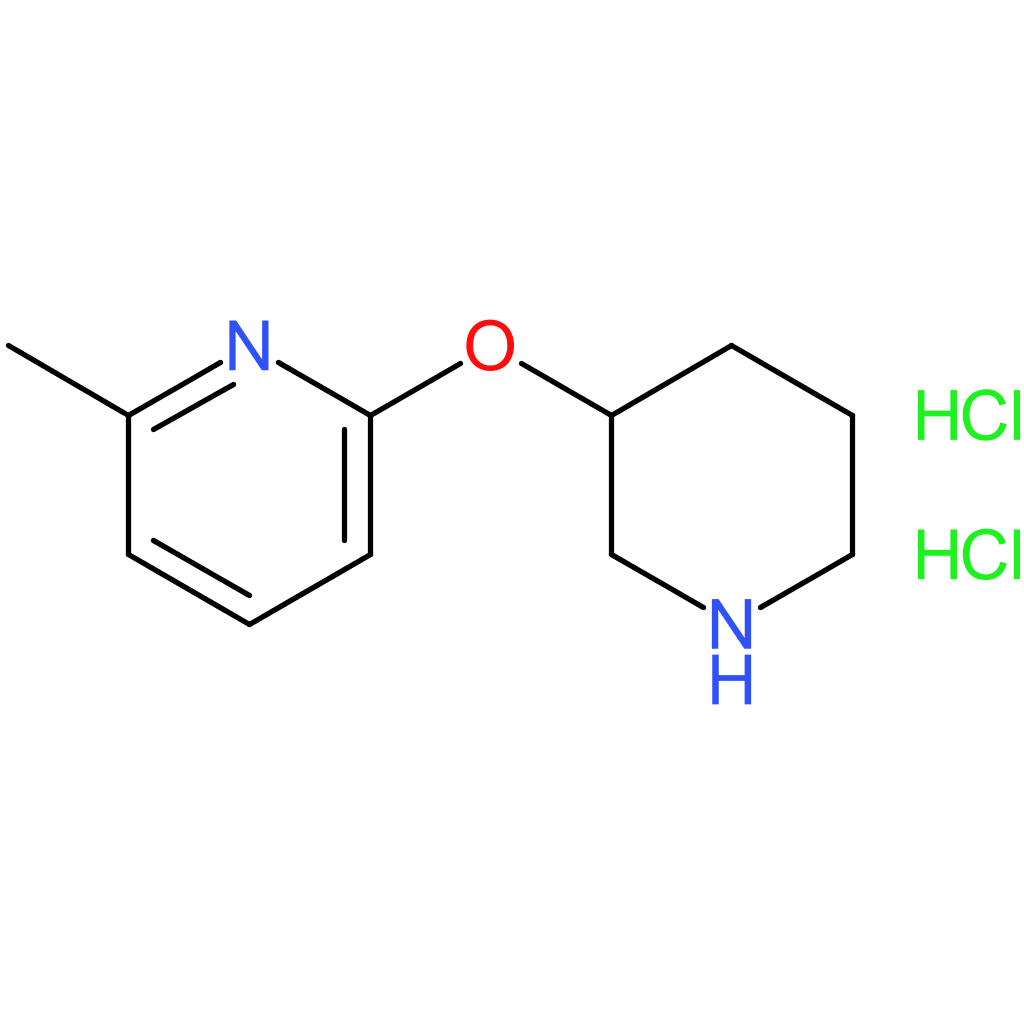2-Methyl-6-(piperidin-3-yloxy)pyridine dihydrochloride