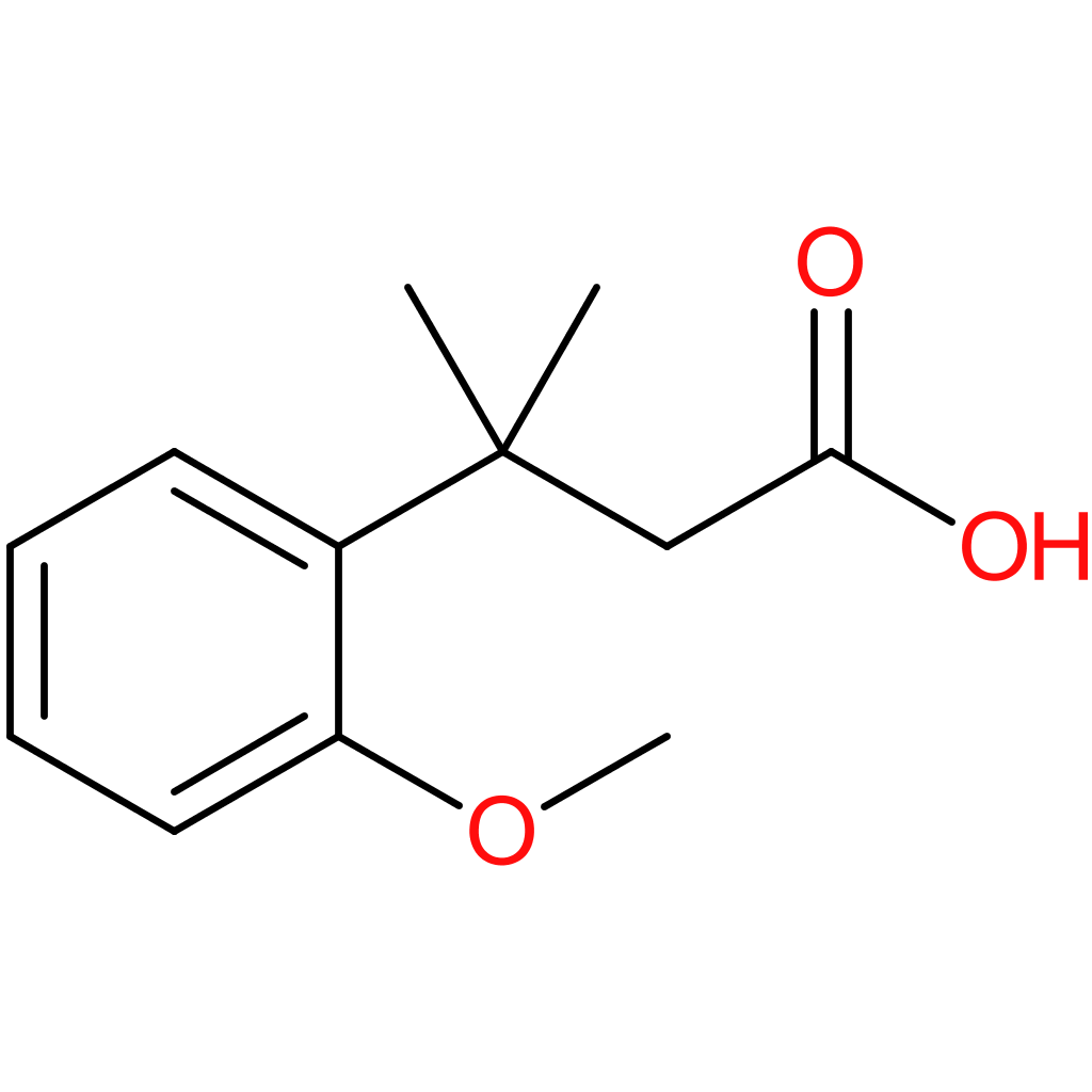3-(2-Methoxyphenyl)-3-methylbutanoic acid