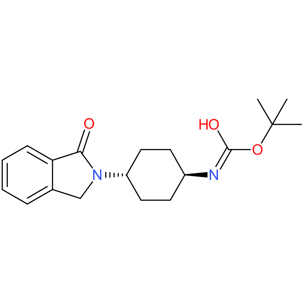 tert-Butyl (1R*,4R*)-4-(1-oxoisoindolin-2-yl)cyclohexylcarbamate