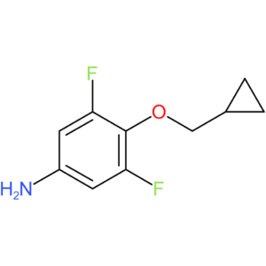 4-(Cyclopropylmethoxy)-3,5-difluorobenzenamine