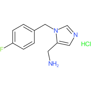 [1-(4-Fluorobenzyl)-1H-imidazol-5-yl]methanamine hydrochloride