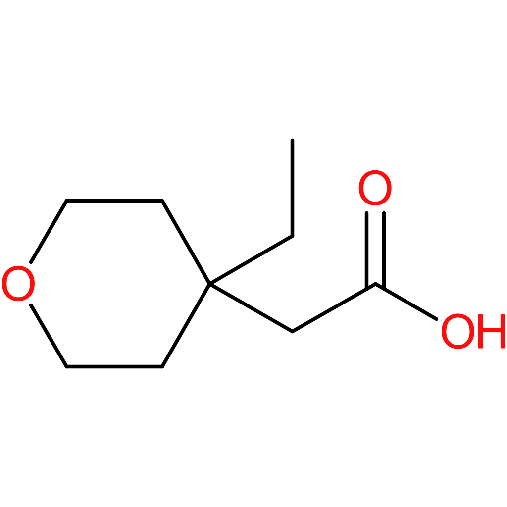 2-(4-Ethyl-tetrahydro-2H-pyran-4-yl)acetic acid