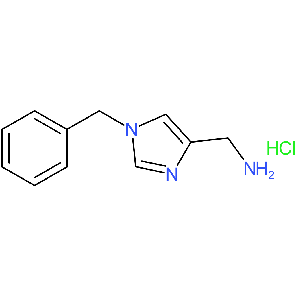 (1-Benzyl-1H-imidazol-4-yl)methanamine hydrochloride