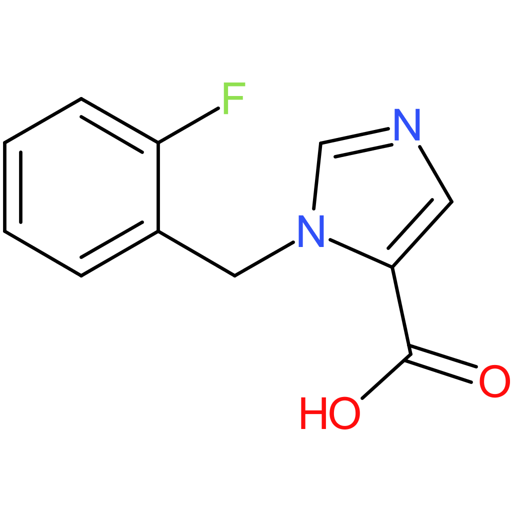 1-(2-Fluorobenzyl)-1H-imidazole-5-carboxylic acid