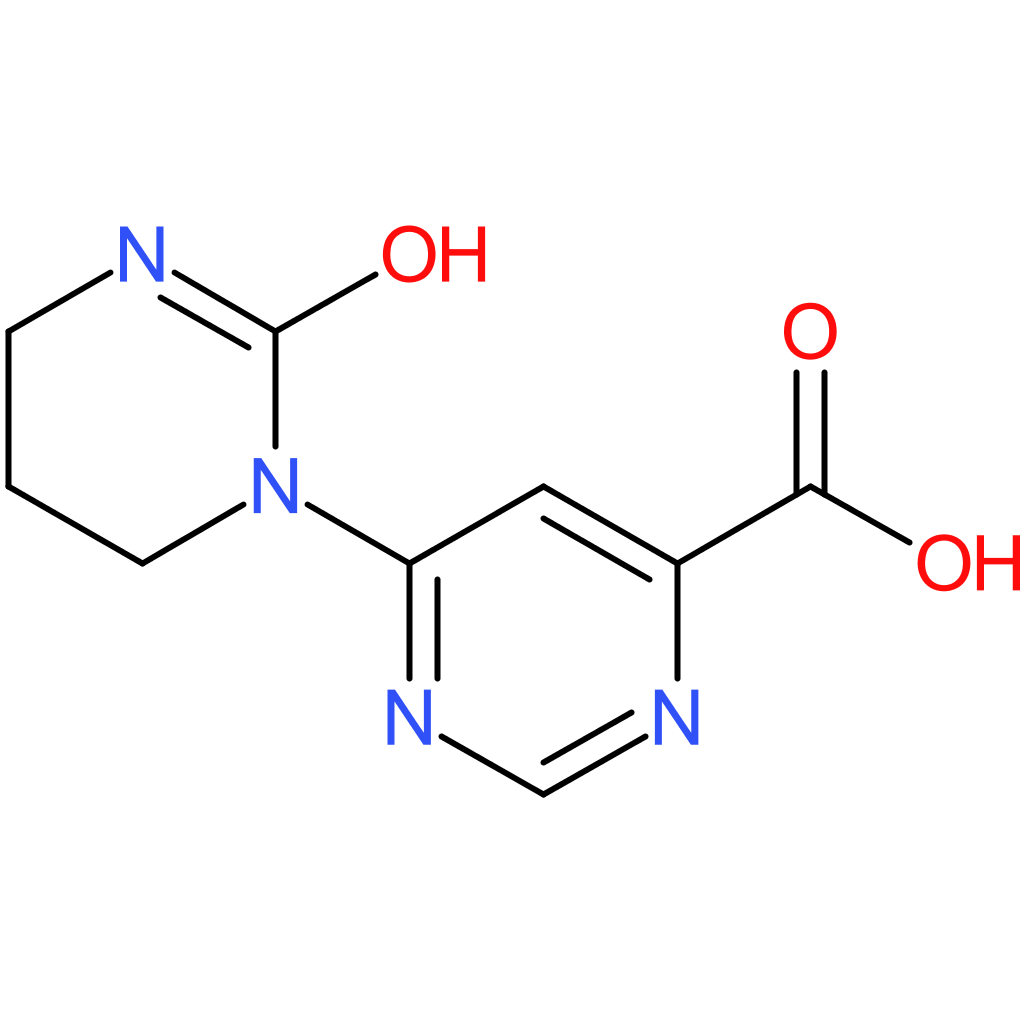 6-[2-Oxo-tetrahydropyrimidin-1(2H)-yl]pyrimidine-4-carboxylic acid