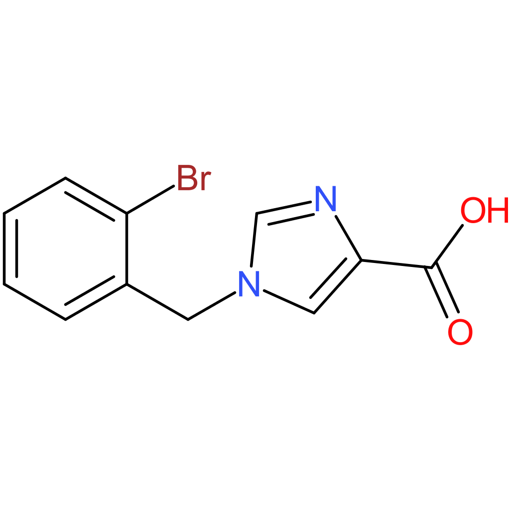 1-(2-Bromobenzyl)-1H-imidazole-4-carboxylic acid