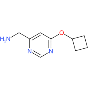 (6-Cyclobutoxypyrimidin-4-yl)methanamine
