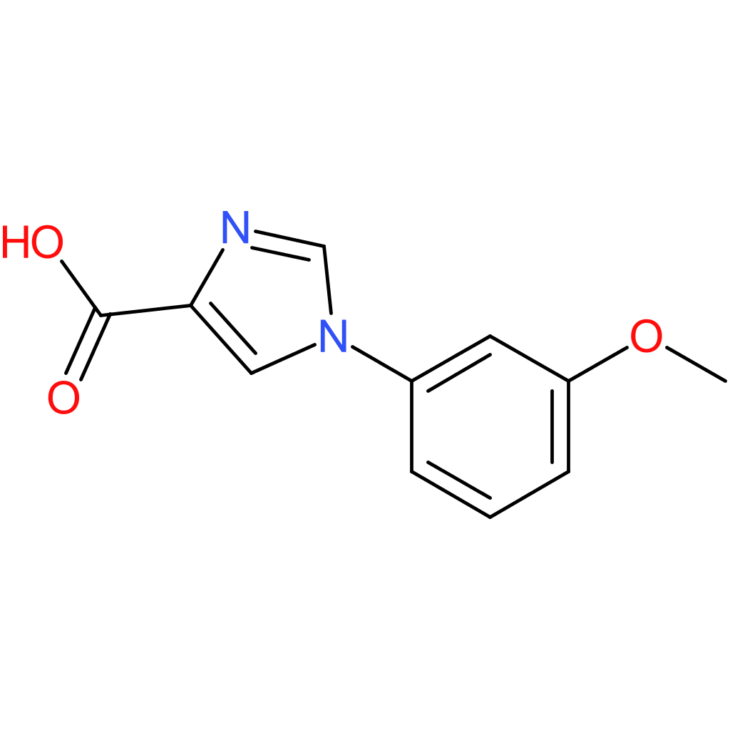 1-(3-Methoxyphenyl)-1H-imidazole-4-carboxylic acid