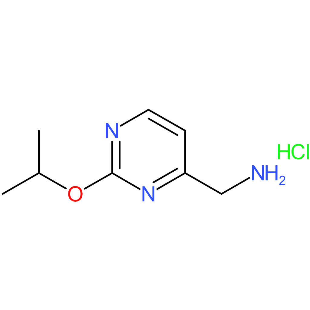 [2-(Propan-2-yloxy)pyrimidin-4-yl]methanamine hydrochloride