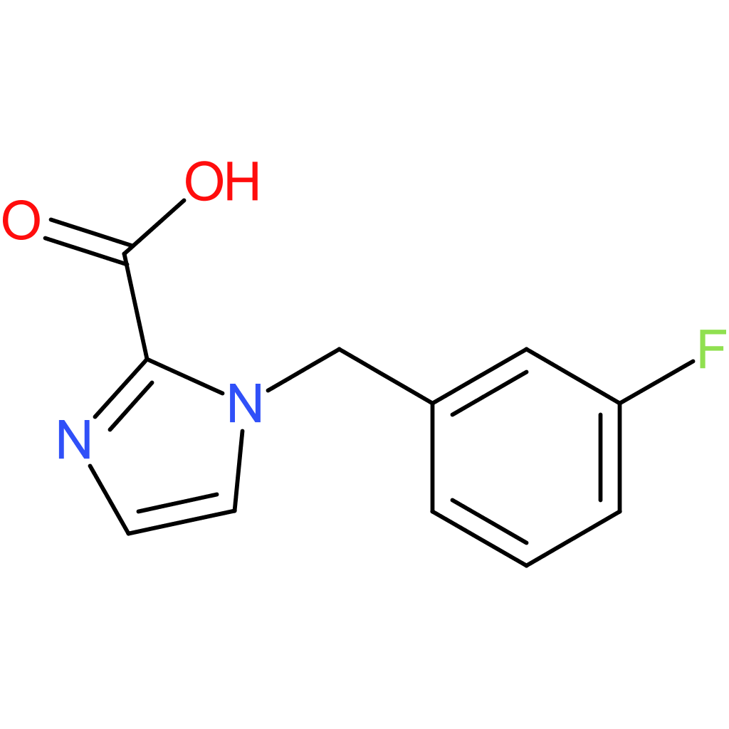 1-(3-Fluorobenzyl)-1H-imidazole-2-carboxylic acid