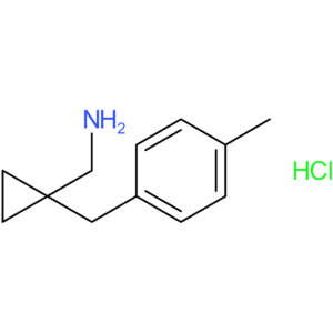 {1-[(4-Methylphenyl)methyl]cyclopropyl}methanamine hydrochloride