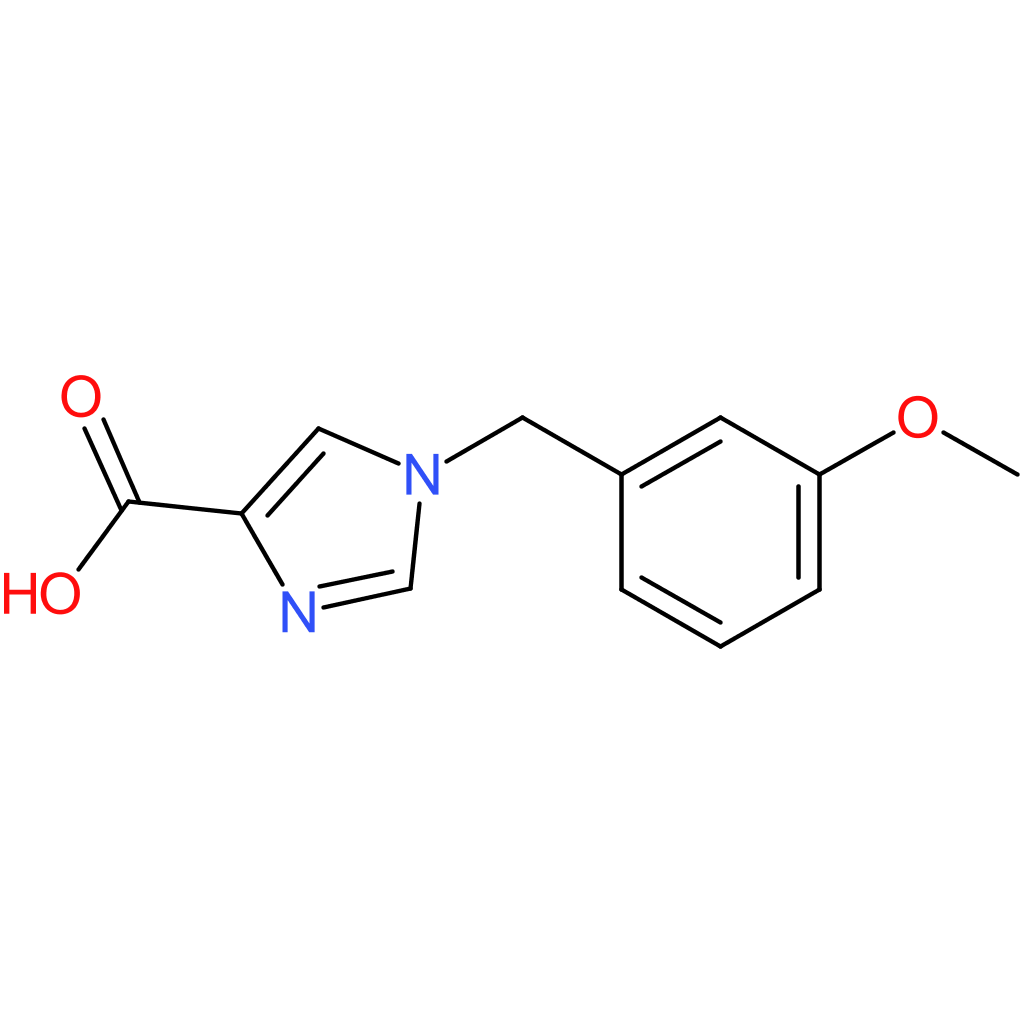 1-[(3-Methoxyphenyl)methyl]-1H-imidazole-4-carboxylic acid