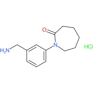 1-[3-(Aminomethyl)phenyl]azepan-2-one hydrochloride