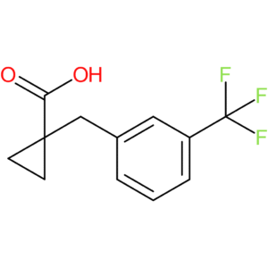 1-[3-(Trifluoromethyl)benzyl]cyclopropanecarboxylic acid