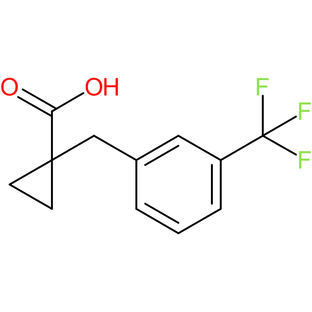 1-[3-(Trifluoromethyl)benzyl]cyclopropanecarboxylic acid