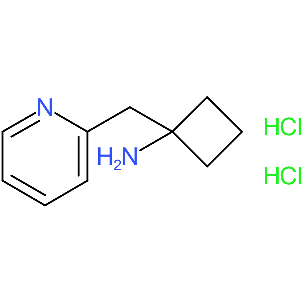 1-(Pyridin-2-ylmethyl)cyclobutanamine dihydrochloride