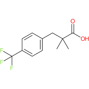 2,2-Dimethyl-3-[4-(trifluoromethyl)phenyl]propanoic acid
