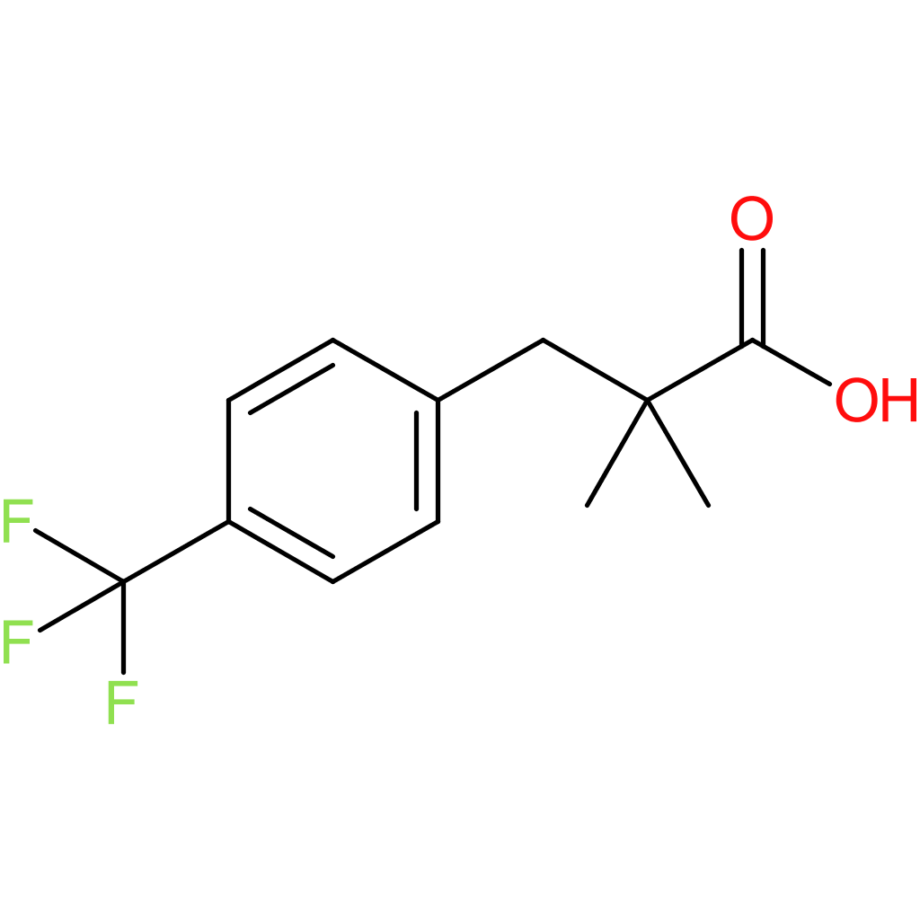 2,2-Dimethyl-3-[4-(trifluoromethyl)phenyl]propanoic acid
