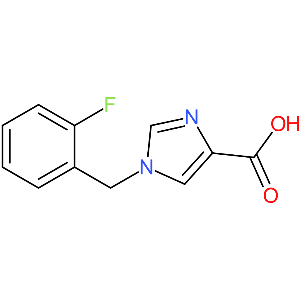 1-(2-Fluorobenzyl)-1H-imidazole-4-carboxylic acid