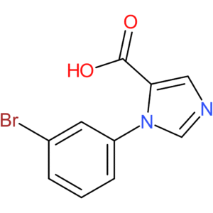 1-(3-Bromophenyl)-1H-imidazole-5-carboxylic acid
