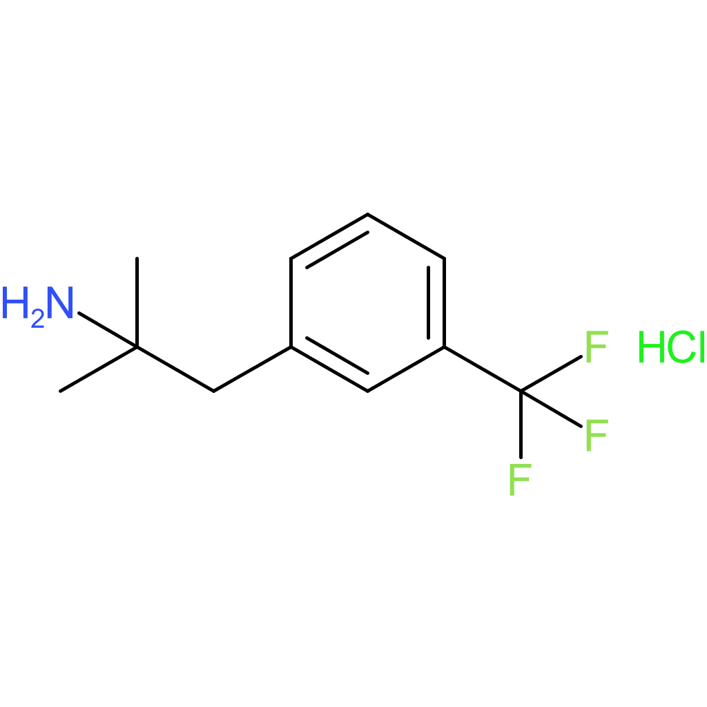 2-Methyl-1-[3-(trifluoromethyl)phenyl]propan-2-amine hydrochloride