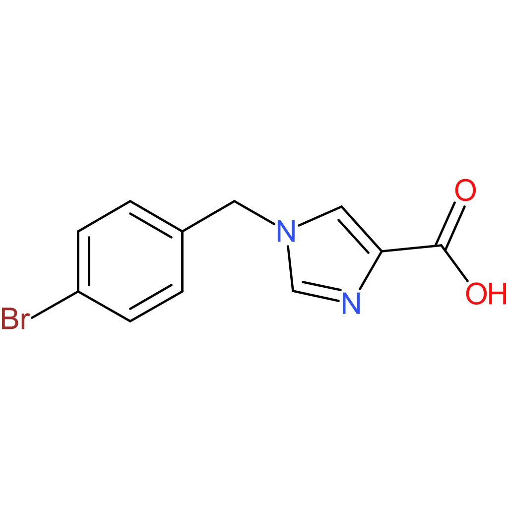 1-(4-Bromobenzyl)-1H-imidazole-4-carboxylic acid