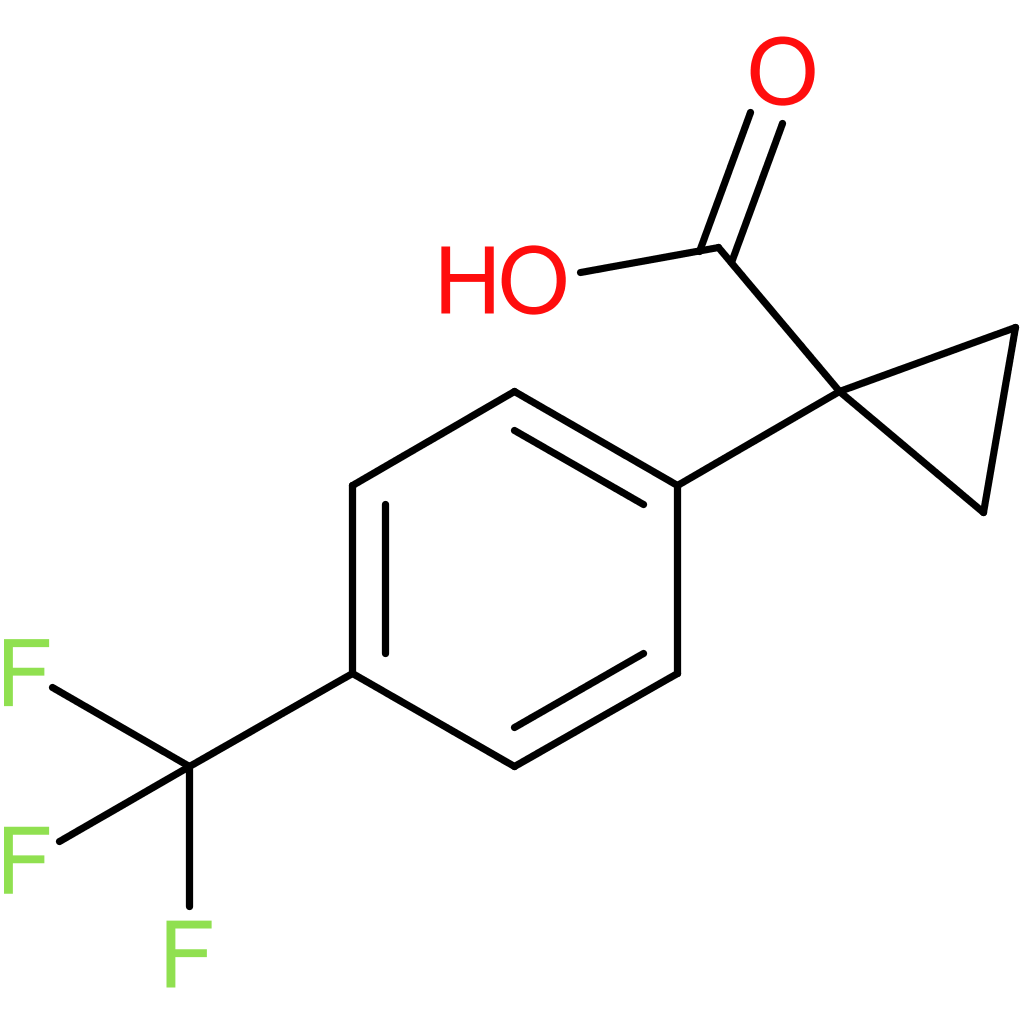 1-[4-(Trifluoromethyl)phenyl]cyclopropane-1-carboxylic acid