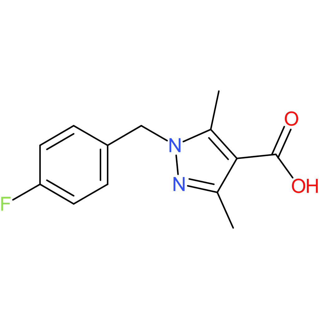 1-(4-Fluorobenzyl)-3,5-dimethyl-1H-pyrazole-4-carboxylic acid