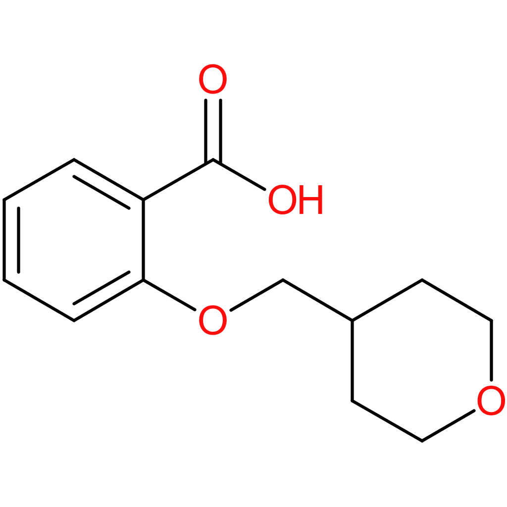 2-(Oxan-4-ylmethoxy)benzoic acid