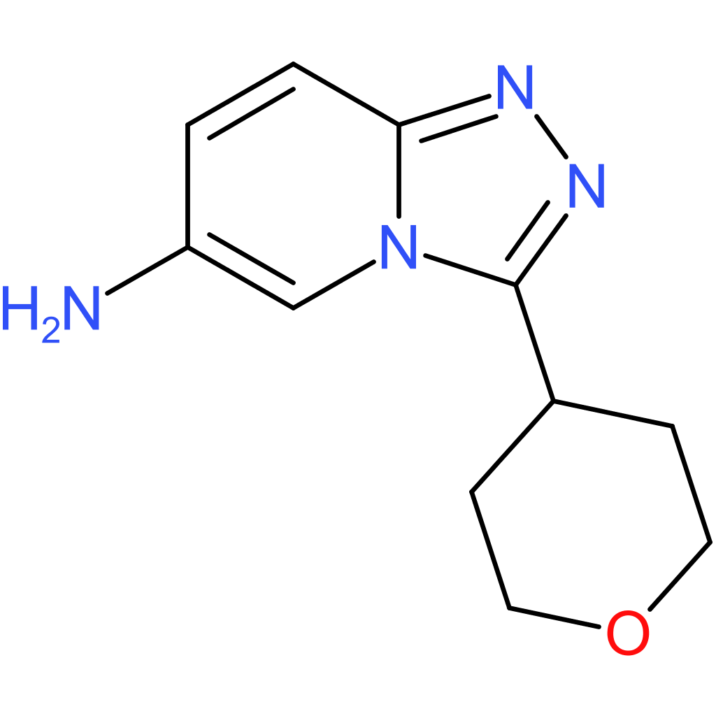 3-(Oxan-4-yl)-[1,2,4]triazolo[4,3-a]pyridin-6-amine