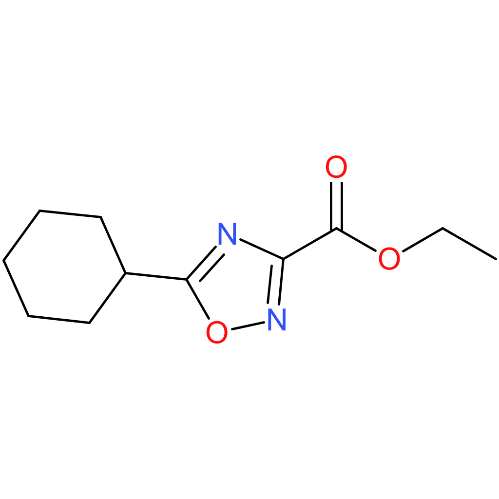 Ethyl 5-cyclohexyl-1,2,4-oxadiazole-3-carboxylate