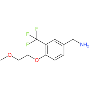 [4-(2-Methoxyethoxy)-3-(trifluoromethyl)phenyl]methanamine