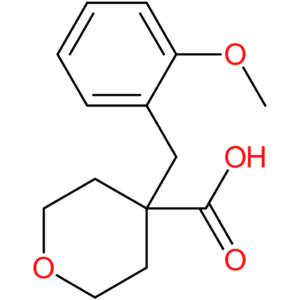 4-[(2-Methoxyphenyl)methyl]oxane-4-carboxylic acid