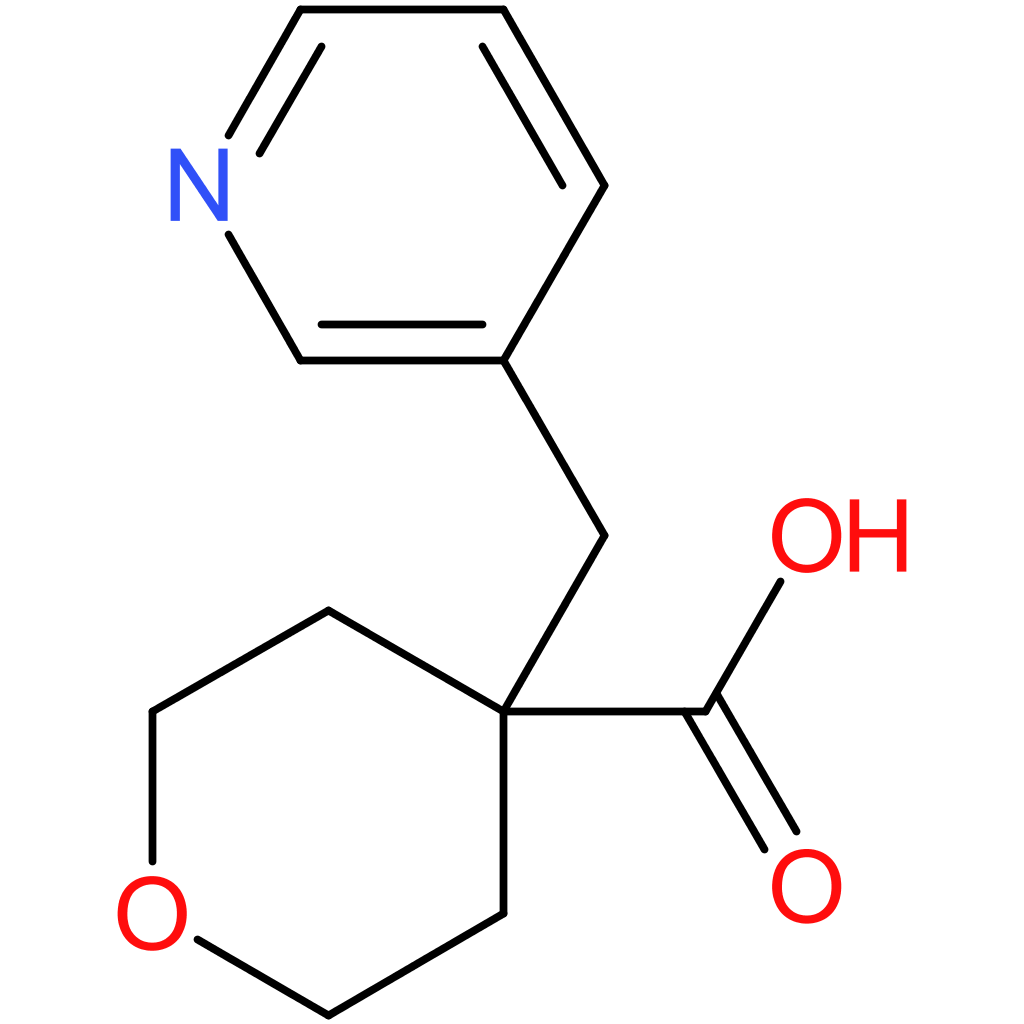 4-(Pyridin-3-ylmethyl)oxane-4-carboxylic acid