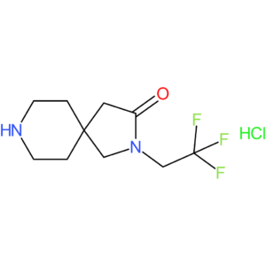 2-(2,2,2-Trifluoroethyl)-2,8-diazaspiro[4.5]decan-3-one hydrochloride