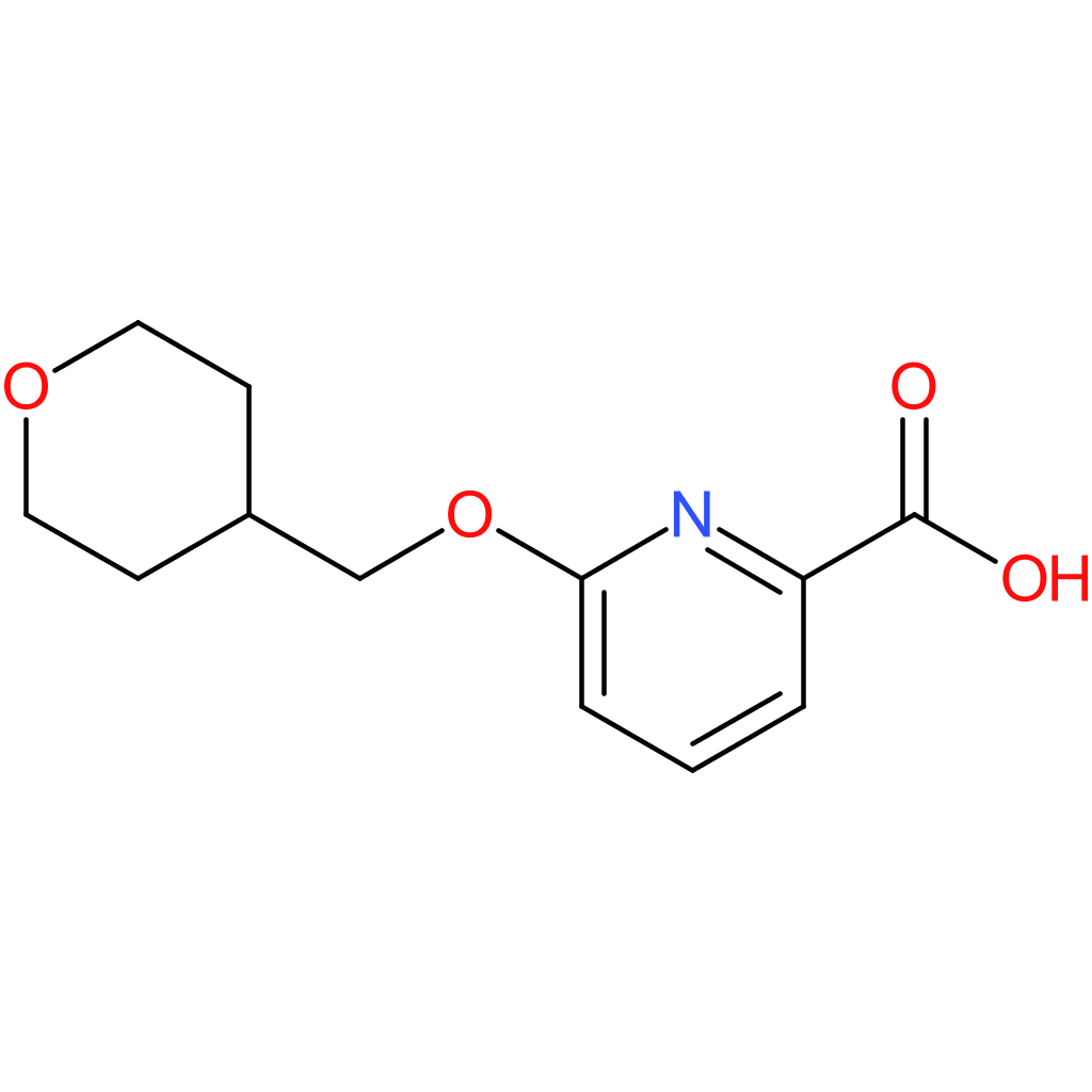 6-(Oxan-4-ylmethoxy)pyridine-2-carboxylic acid