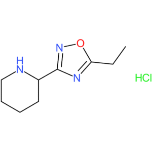 2-(5-Ethyl-1,2,4-oxadiazol-3-yl)piperidine hydrochloride