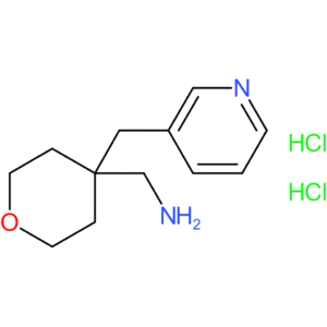 [4-(Pyridin-3-ylmethyl)oxan-4-yl]methanamine dihydrochloride
