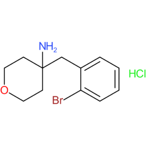 4-[(2-Bromophenyl)methyl]oxan-4-amine hydrochloride