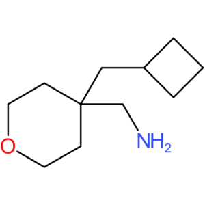 [4-(Cyclobutylmethyl)oxan-4-yl]methanamine