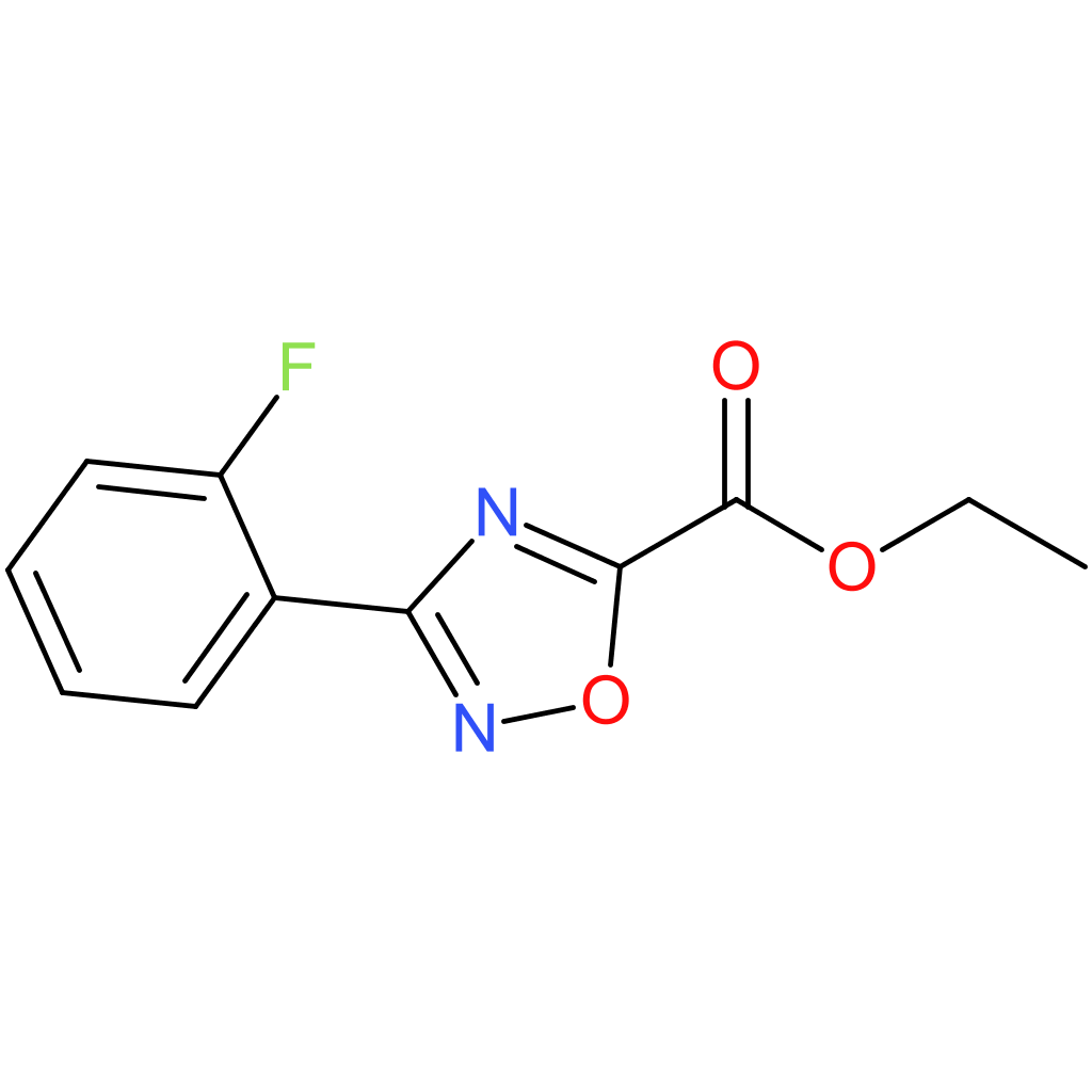 Ethyl 3-(2-fluorophenyl)-1,2,4-oxadiazole-5-carboxylate