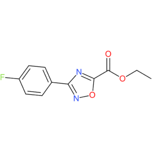 Ethyl 3-(4-fluorophenyl)-1,2,4-oxadiazole-5-carboxylate