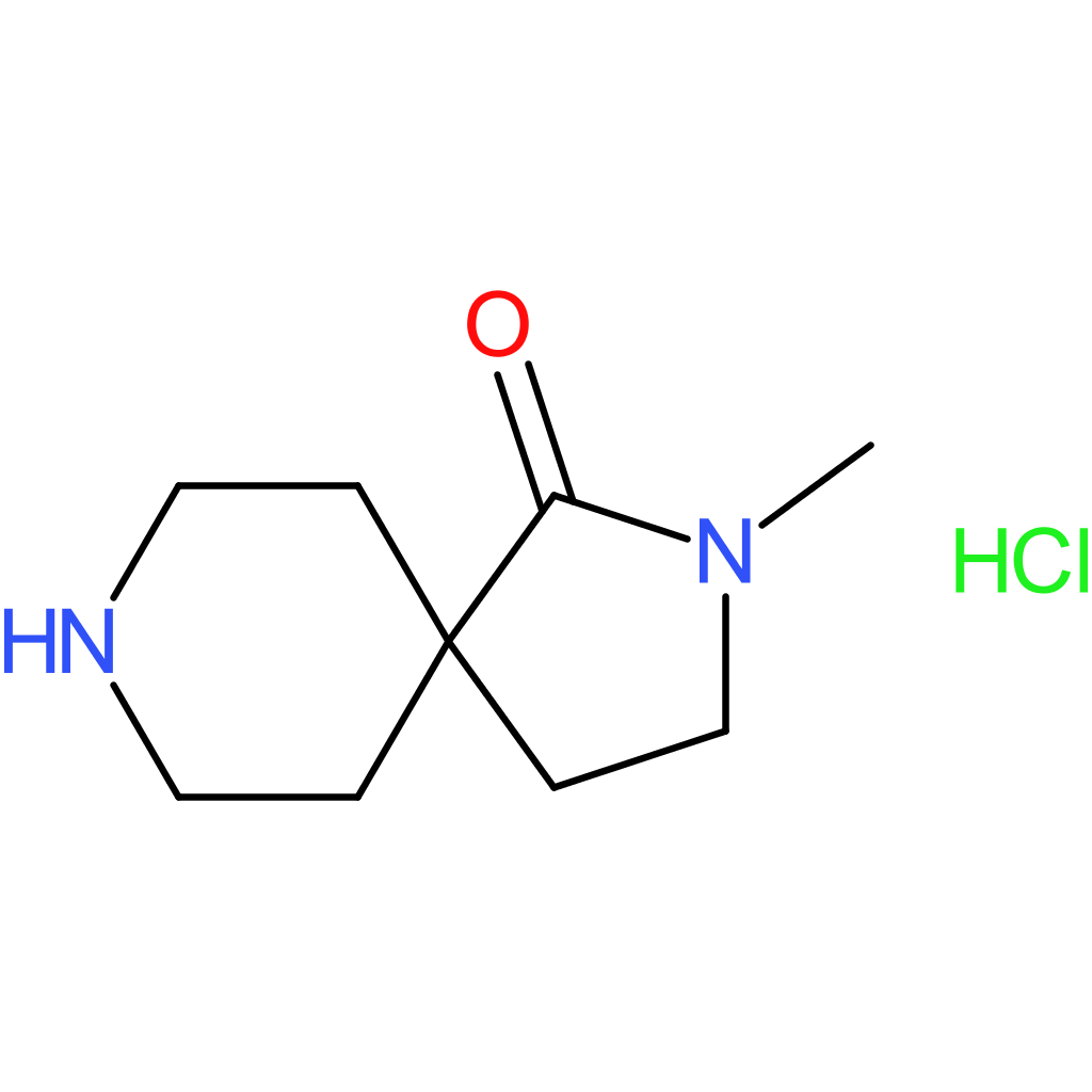 2-Methyl-2,8-diazaspiro[4.5]decan-1-one hydrochloride