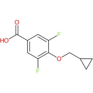 4-(Cyclopropylmethoxy)-3,5-difluorobenzoic acid