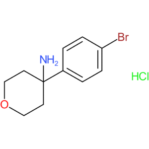4-(4-Bromophenyl)oxan-4-amine hydrochloride